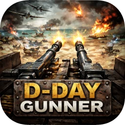 D-Day Gunner: WW2 Beach Battle 图标